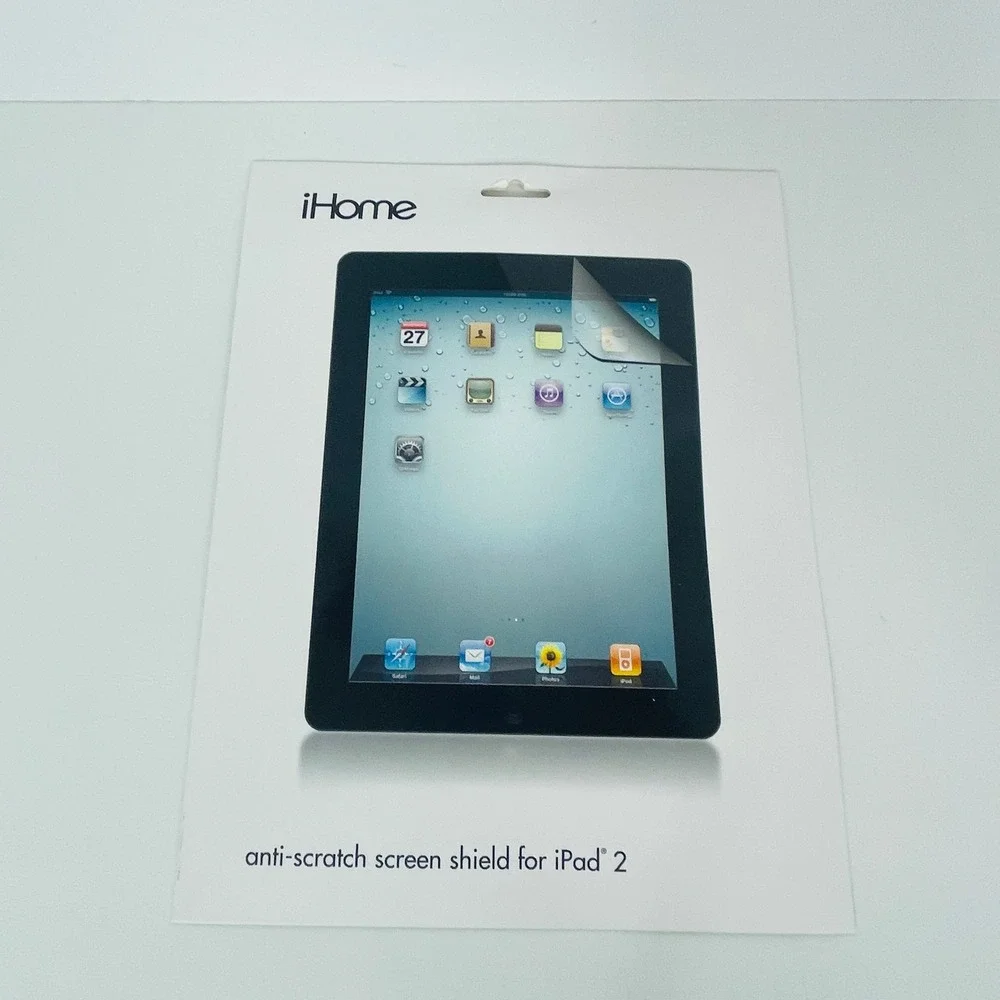 iHome Screen Protector iPad 2 IH-IP2200 Clear Anti-Scratch Anti-Glare NEW